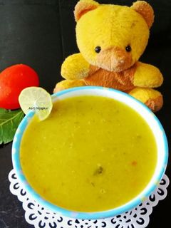 पौष्टीक पालक सूप रेसिपी चे मुख्य फोटो