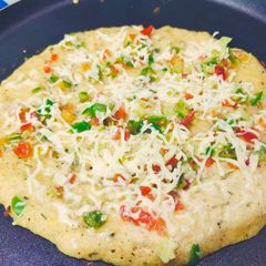 A picture of Instant healthy breakfast uttapam.
