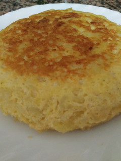 Una foto de Tortilla de patatas jugosa, tierna, ¡deliciosa!