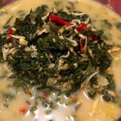 รูปของ Sayur Daun Singkong