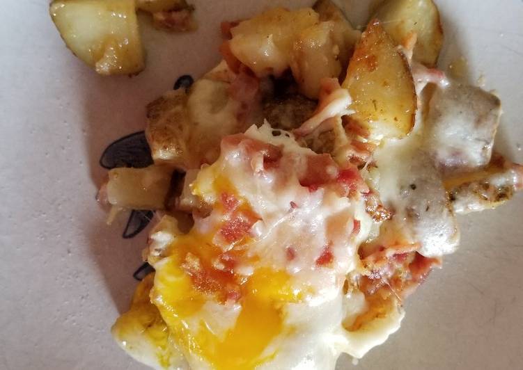 Recipe of Quick Loaded Breakfast Skillet