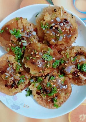 মটরশুটির ভেলপুরি 🙂 রেসিপির প্রধান ছবি
