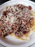 Tallarines Bolognesa