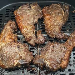 Grilled Rack of Lamb with Coriander Seed A picture of Grilled Rack of Lamb with Coriander Seed.