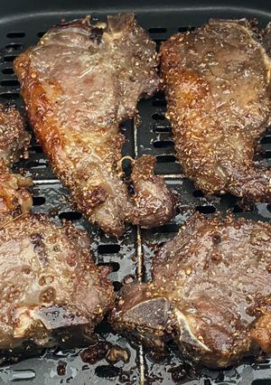 A picture of Grilled Rack of Lamb with Coriander Seed.