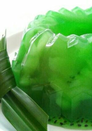 Foto resep Puding Pandan Kelapa (Nutrijell kelapa muda)