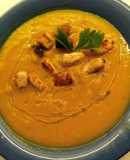 Sopa crema de zapallos
