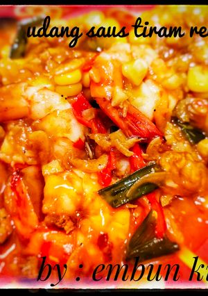 Foto resep Udang saus tiram rebon