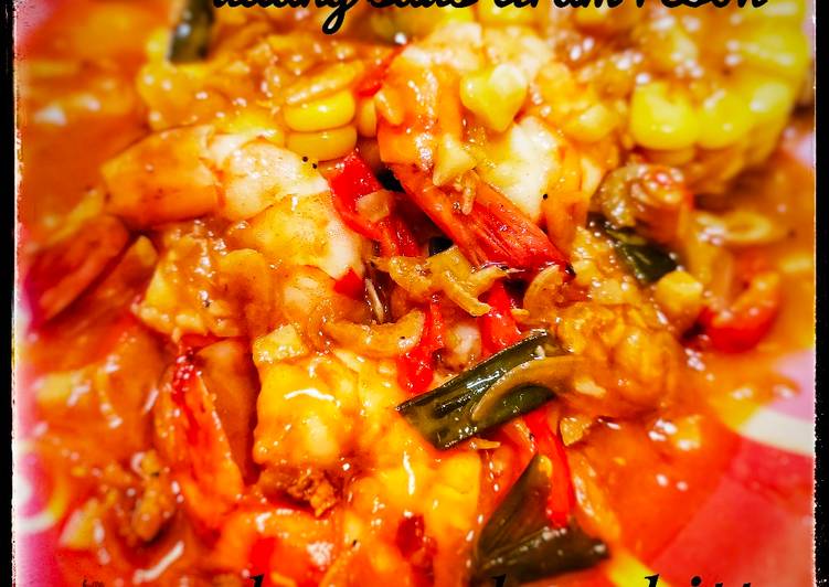 makanan Udang saus tiram rebon yang Bikin Ngiler