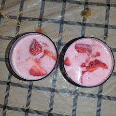 A picture of Strawberry cream.