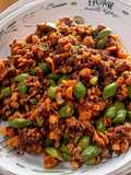Tumis Daging Telur Buncis