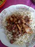 Fideos mixtos