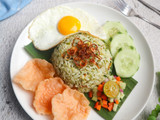 Nasi Goreng Teri Cabe Ijo