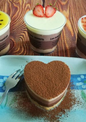 Hình của món Chocolate mousse cake.