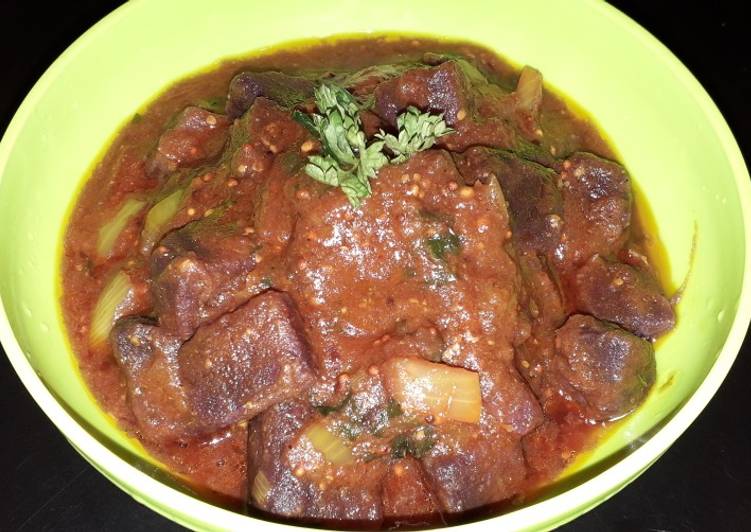 Resep Ubi Ungu Berbumbu (Purple Sweet Potato Curry), Lezat