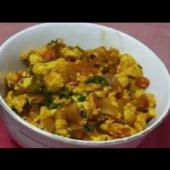 A picture of Paneer Bhurji.