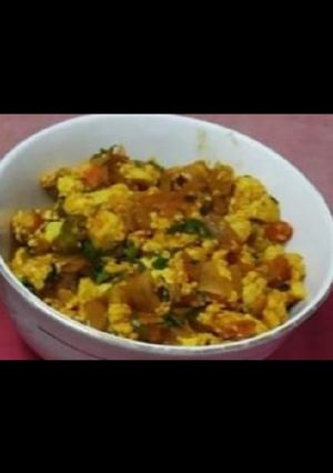A picture of Paneer Bhurji.