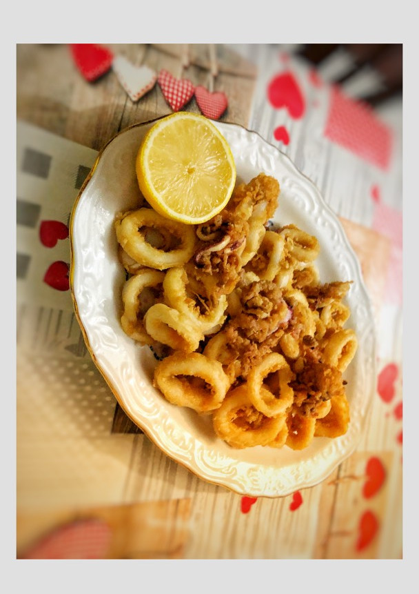 Una foto de Calamares fritos a la andaluza