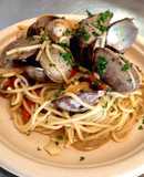Spaguetti con almejas