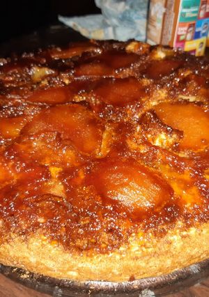 Una foto de Torta de manzana 🍎💕❣️