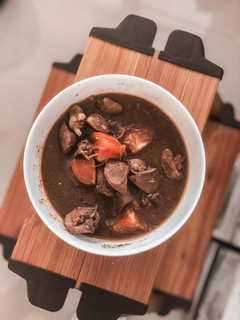 A picture of Braised Chicken Liver.