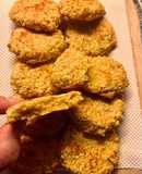 Galletas de avena, zanahoria y coco