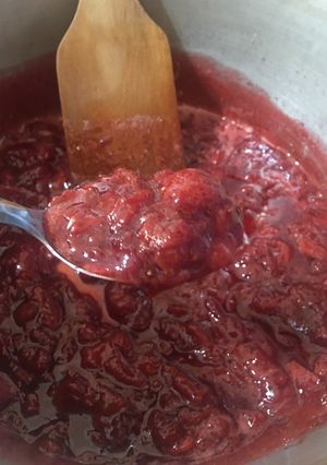Una foto de Mermelada de frutillas