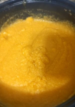 Una foto de Polenta de Calabaza