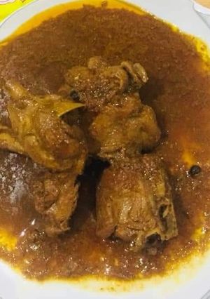 A picture of Chicken Qorma.