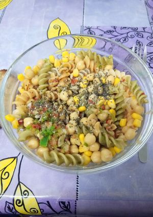 Una foto de Ensalada colorida