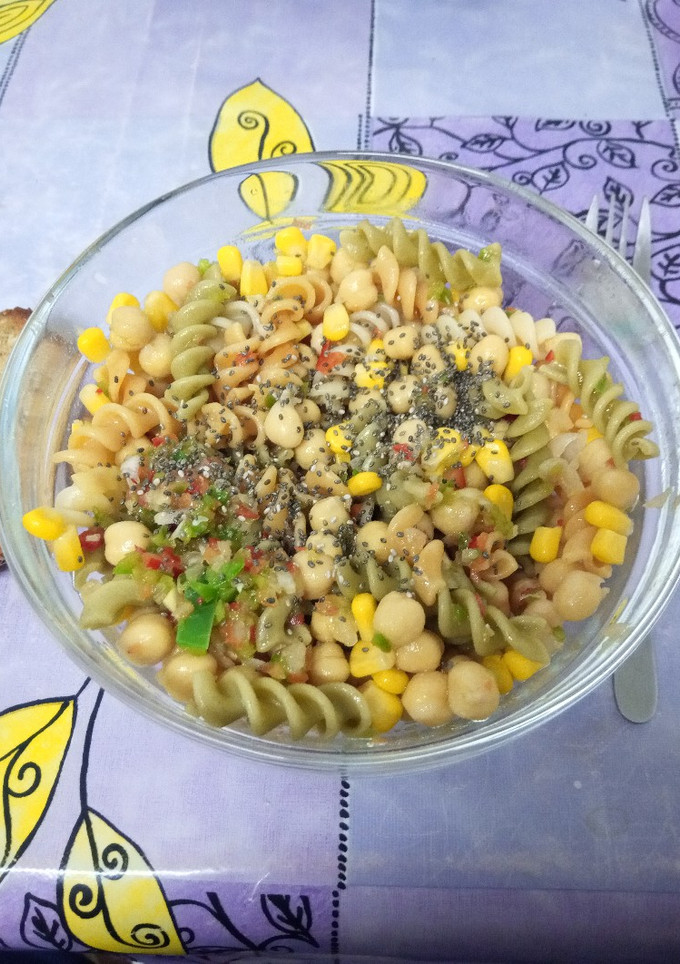Una foto de Ensalada colorida
