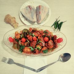 A picture of Chilli garlic fish.