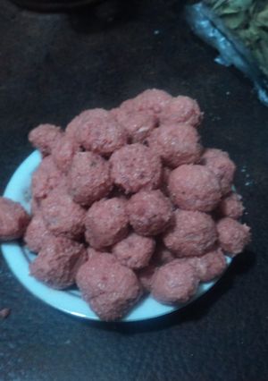 Una foto de Albóndigas de chipotle a la Mexicana para caldo con verdura o pasta