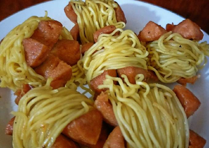 Resep Sosis Gulung Mie Oleh Mom Shakila Cookpad