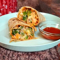 Quick Fresh Veg Wrap A picture of Quick Fresh Veg Wrap.