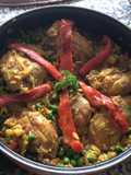Arroz con pollo a mi estilo