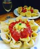 Tortellini rellenos caseros 🍲👌🏻