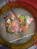 Kuah Asam kepala Kakap Merah