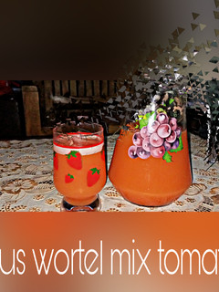Foto resep Jus mix tomat wortel