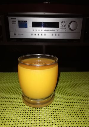 A picture of Mango juice.