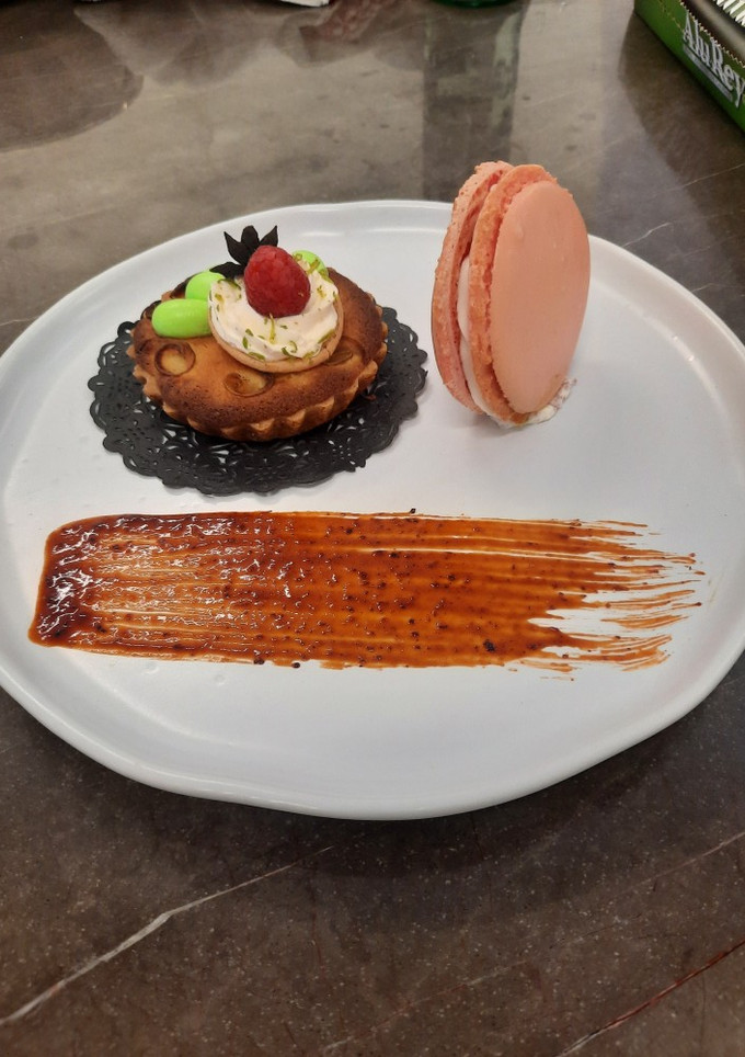Una foto de Macarrones ❤ para acompañar cualquier postre