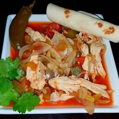 A picture of Mike's Spicy Mexican Chicken Soup.
