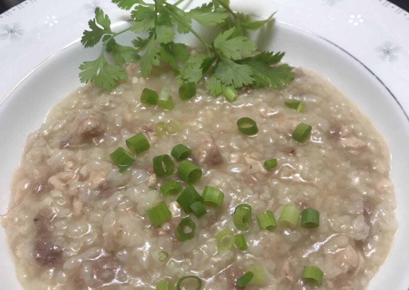 Bubur daging sapi cincang