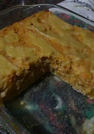 Una foto de Pastel de quinoa y zapallo