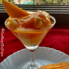 A picture of Mango Doi (Mango Yogurt).