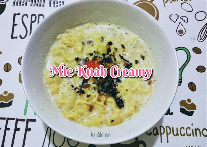 Resep Mie Kuah Creamy Oleh Vay Kitchen Cookpad