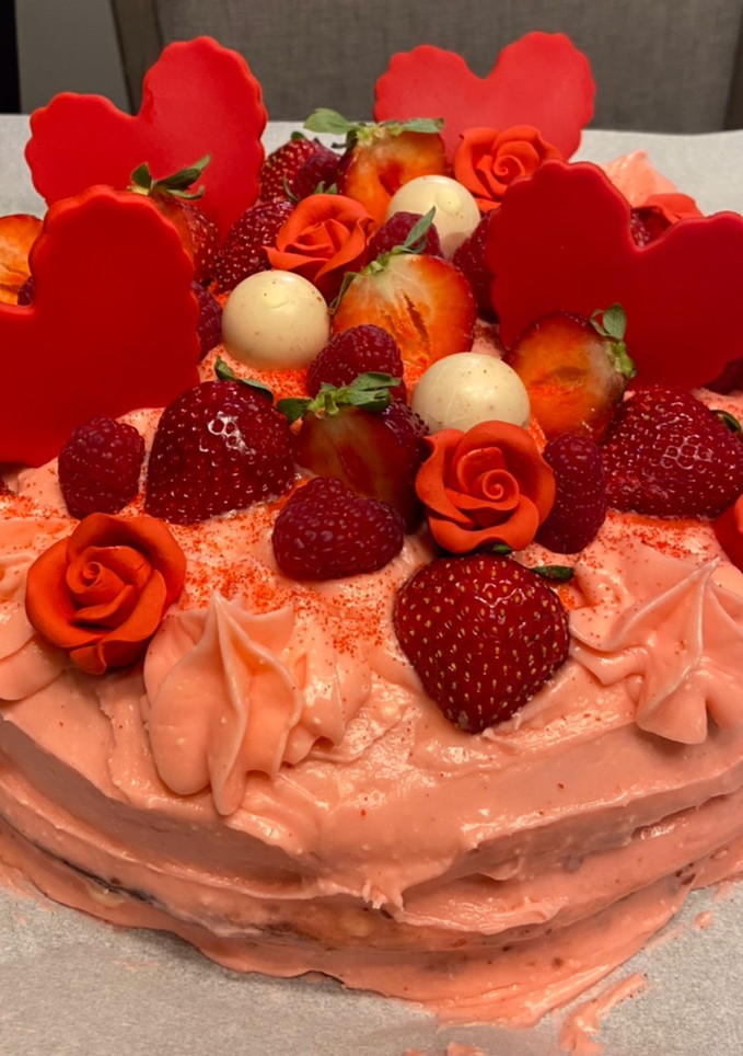Una foto de Tarta de San Valentín ❤️