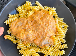 Gombapörkölt recept fotója