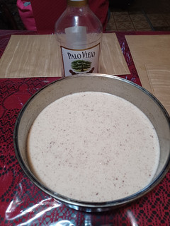 Una foto de Coquito puertorriqueño