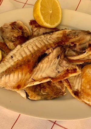 Una foto de Dorada a la plancha ¡tal cual!